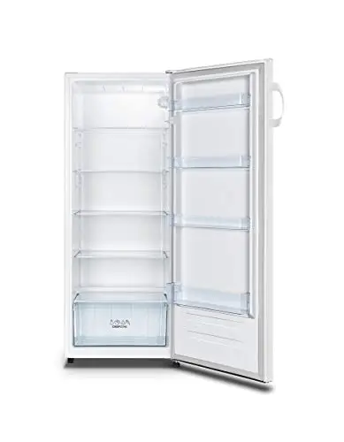 Gorenje R4142PW Kühlschrank, Kühlteil 242 Liter, 144 cm Höhe, CrispZone, Eco-Modus, LED Beleuchtung, BxHxT: 55 × 143,4 × 54,2 cm, Weiß