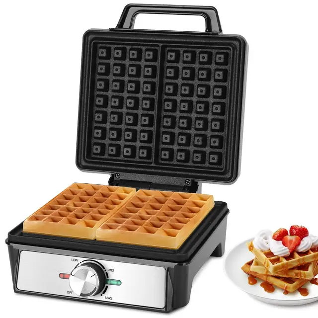 aigostar waffeleisen 2 belgische waffeln
