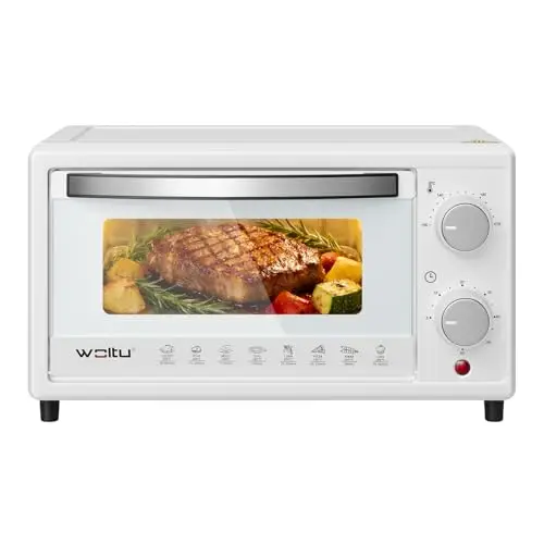 woltu bf08ws mini backofen 10l