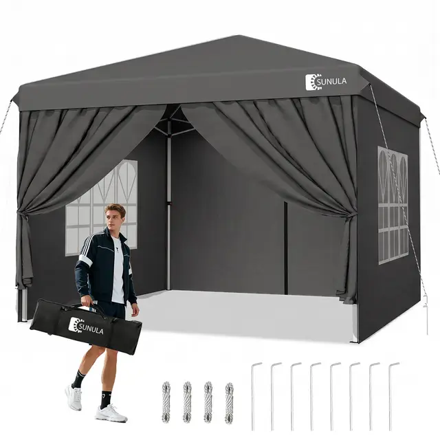 sunula pavillon 3x3 gartenzelt