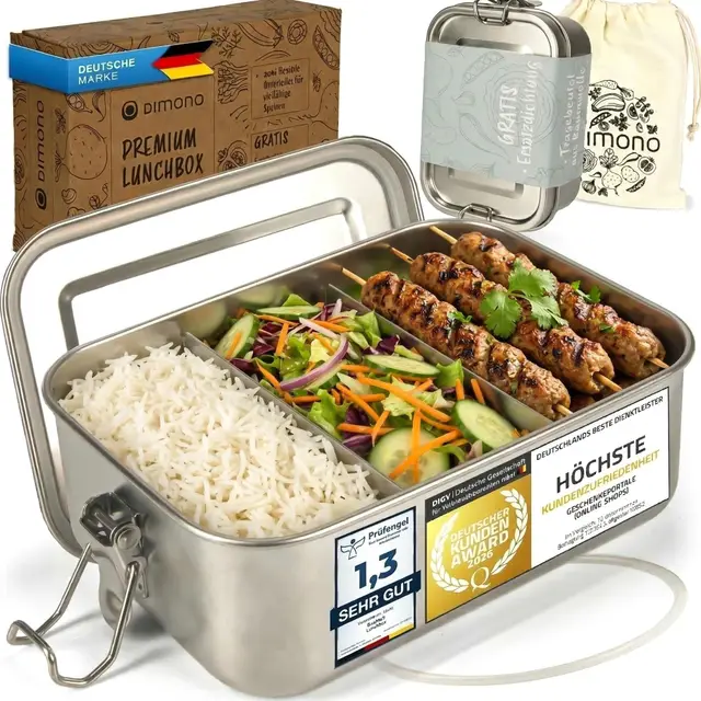 dimono lunchbox brotdose 2400ml