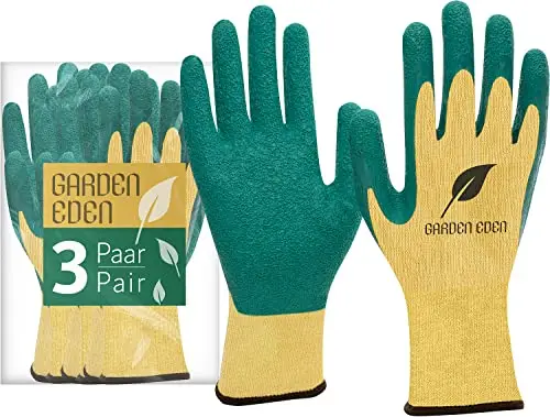 ace garden eden gartenhandschuhe 3er
