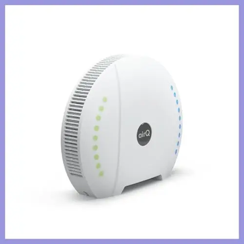 pro Luftmessgerät, Luftanalysator, Luftmesser mit 13 Sensoren präzise Messung von Feinstaub, CO2, VOC, Luftfeuchtigkeit, Temp. u.v.m. Smart Home mit App, Gesundheits- und Leistungsindex
