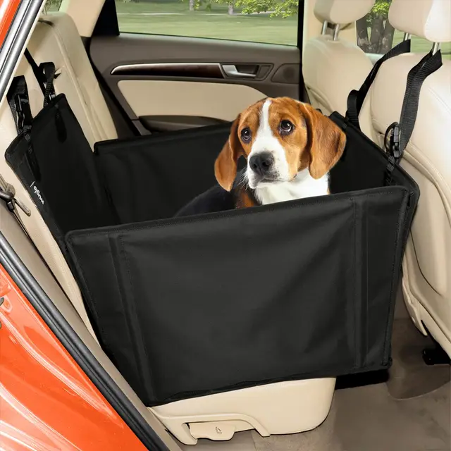 WUGLO PS-2-M Hunde-Autositz für den Rücksitz
