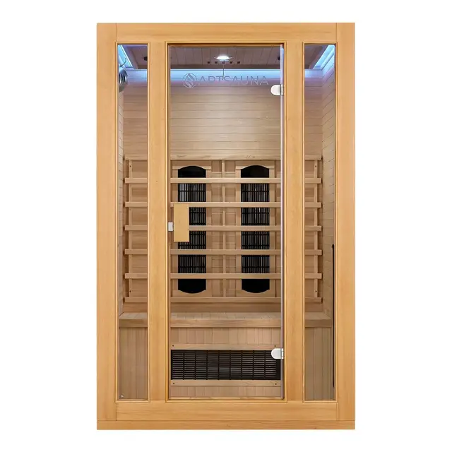 Artsauna Nyborg S120K Infrarotkabine 2 Personen Hemlockholz