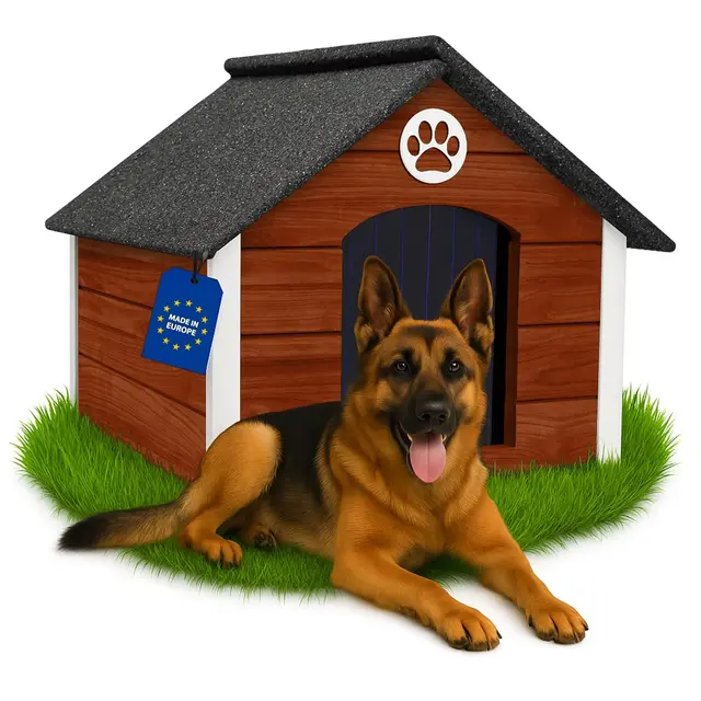 outentin hundehütte outdoor isoliert xl