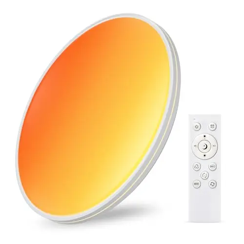 snader led deckleuchte rgb 44w