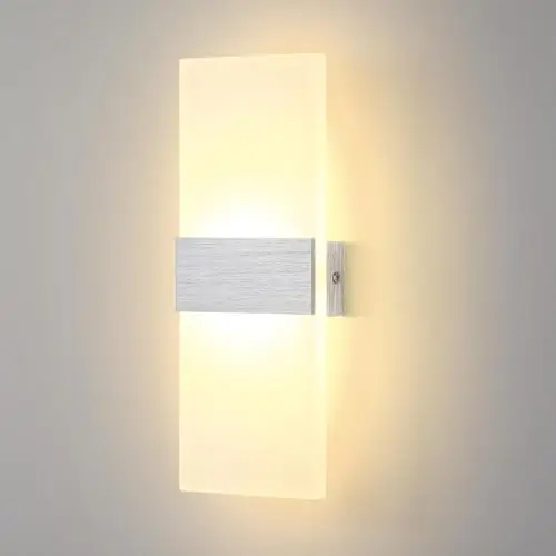 lightsjoy led wandleuchte 29cm up down
