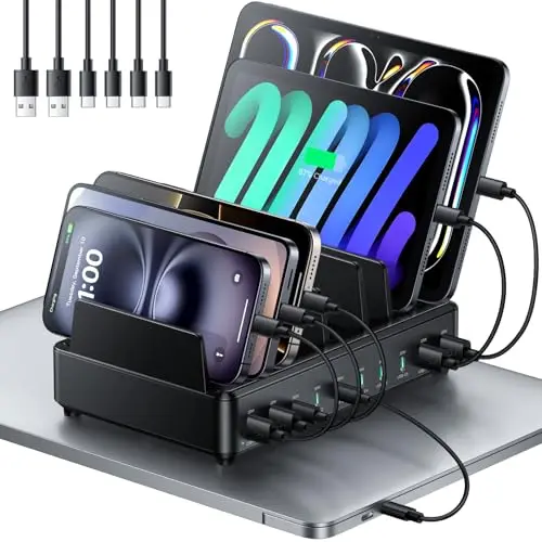 rocoren 400w gan ladestation 10 ports