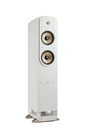 Polk Audio Signature Elite ES55 hochauflösender HiFi Standlautsprecher fürs Heimkino, Hi-Res Zertifiziert, kompatibel mit Dolby Atmos und DTS:X (Stück)