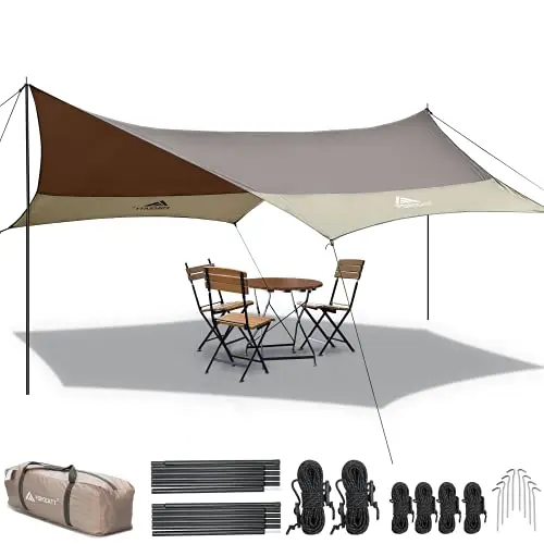 forceatt tarp zeltplane 3,7x4,3m