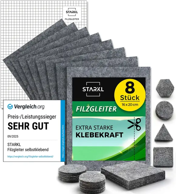 starkl filzgleiter selbstklebend 4mm