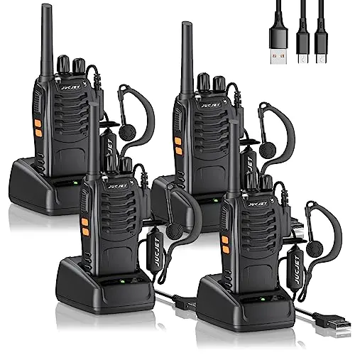 jucjet 88e walkie talkie set 4 stück