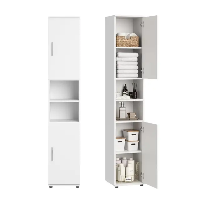 home collective hochschrank 6 fächer