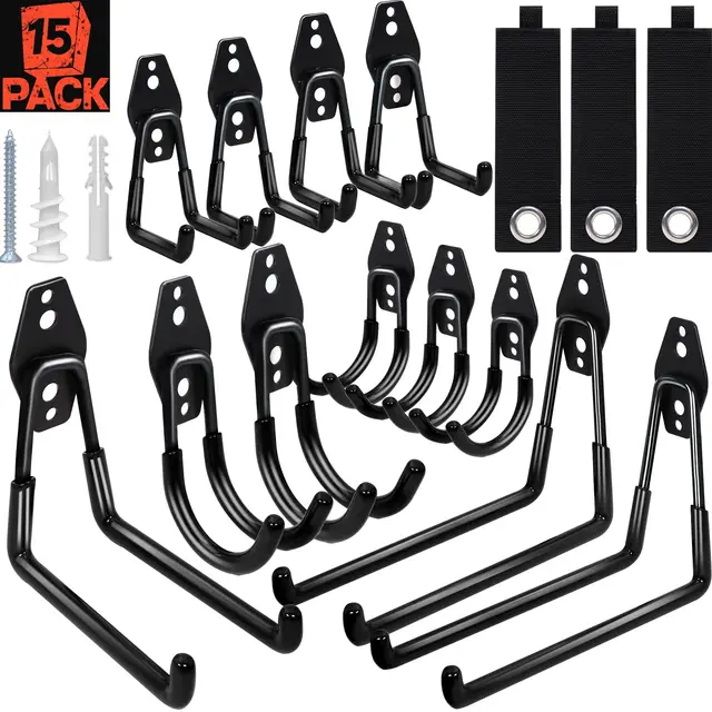 sbggrl sb02 wandhaken set 15 teilig