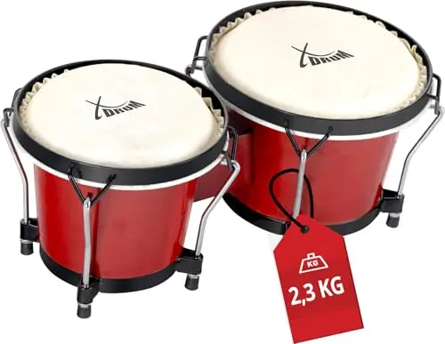 xdrum bongos club 6 zoll 7 zoll