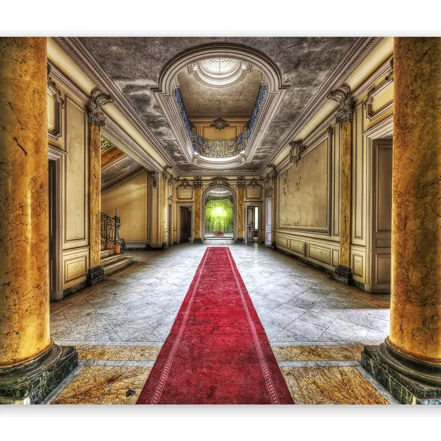 murando - Vlies Fototapete Architektur 500x350 cm - Foto Tapete Schlafzimmer Wohnzimmer Moderne Vliestapete XXL Wandtapete Motivtapeten Bildtapete 3d Effekt Wand Dekoration - Tempel 101104-3
