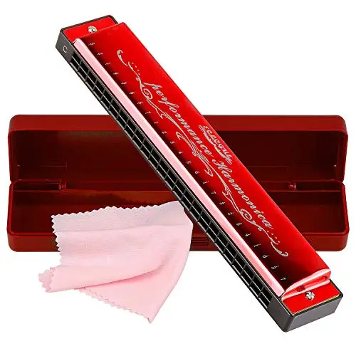 tioamy n021 c-dur blues harmonica 24