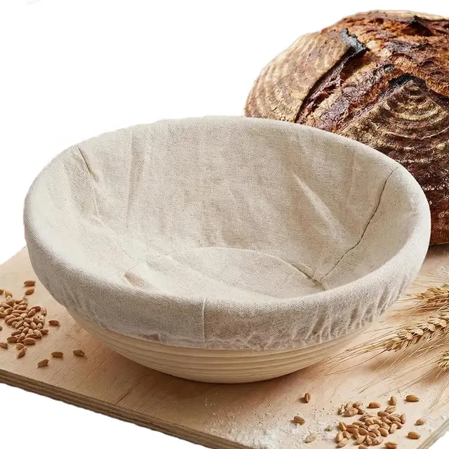 gyhwoful gärkorb rund 20 cm rattan