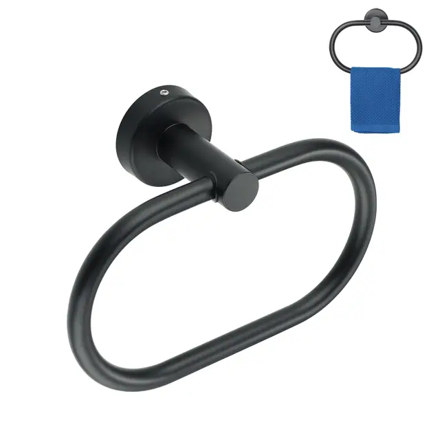 mooche handtuchring edelstahl 20cm