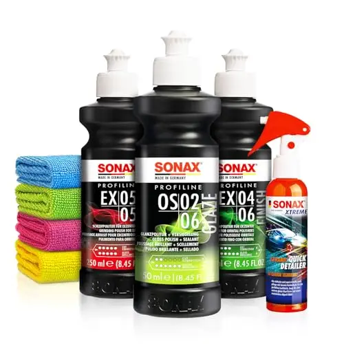 Sonax ExCut Polierset für Autos