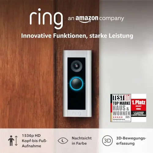 Ring Video-Türklingel Pro 2