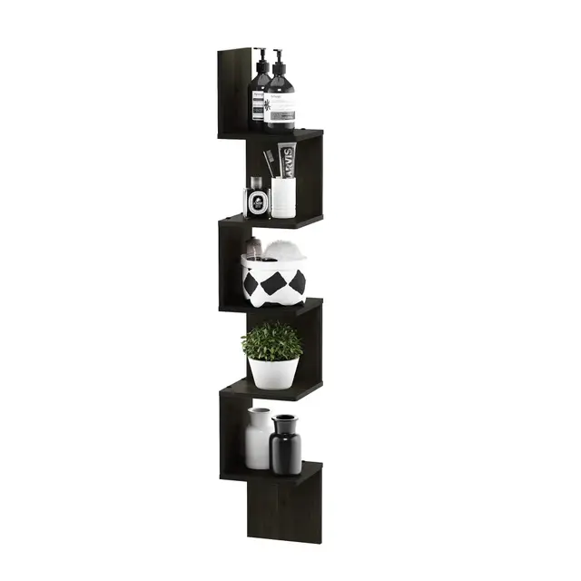 furinno rossi eckregal espresso