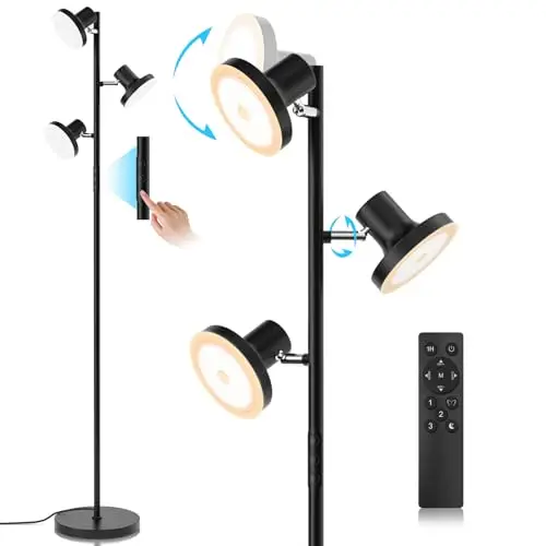 sibrille stehlampe led 36w deckenfluter