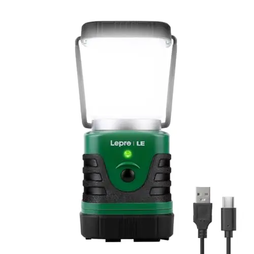 lepro led campinglampe tragbar