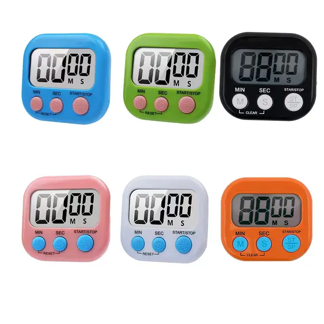 kyzistn küchentimer 6er-set digital