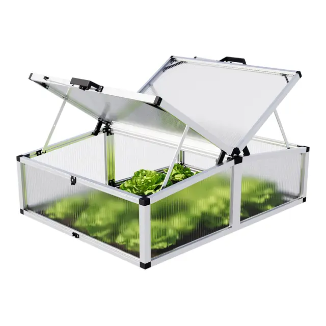 gfp caro frühbeetaufsatz aluminium