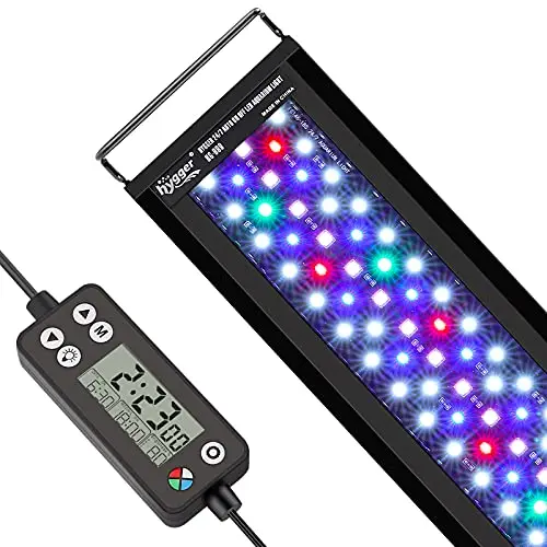 hygger led aquarium 14w voll licht