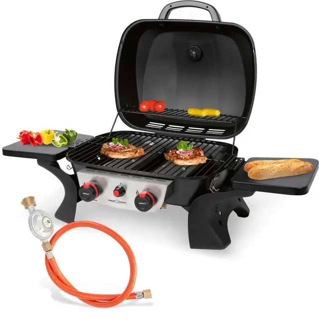 proficook gasgrill tischgrill 2