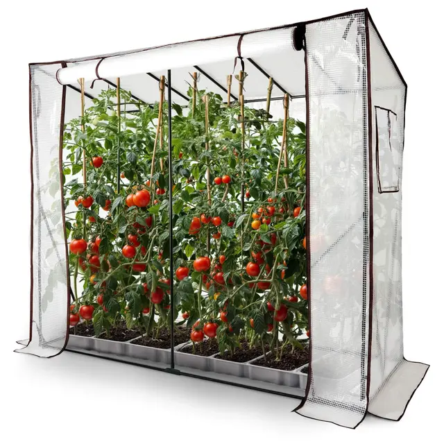 arebos tomatenhaus foliengewächshaus