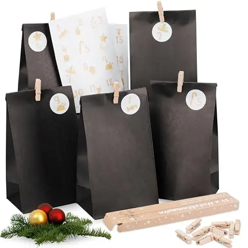qtyord adventskalender befüllbar 24