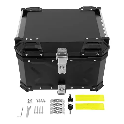 brride wasserdicht motorrad top box 55l