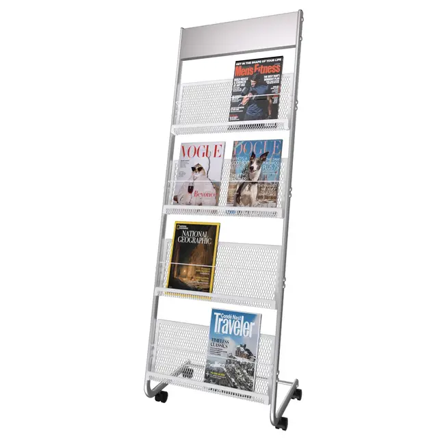 vimunie sl-023 zeitungsständer 4 fächer