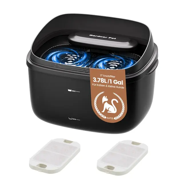 gardner pet 3 78l vortex trinkerbrunnen