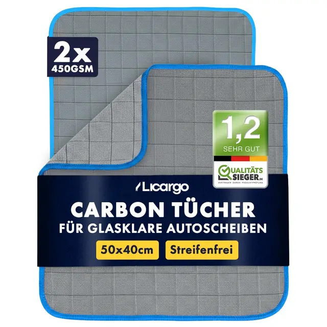 LICARGO Mikrofaser Fenstertücher Set