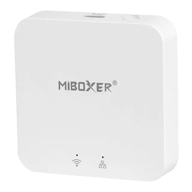 LGIDTECH ZB-Box3 Zigbee 3.0 Gateway für Smartphone-App [MiBoxer Smart] Steuerung von Zigbee-LED-Glühbirnen und LED-Streifen-Lichtsteuerungen.Kompatibel mit Alexa,Google Home Assistant-Sprachsteuerung
