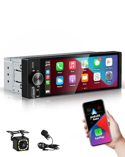 essgoo 6.36 zoll 1 din autoradio