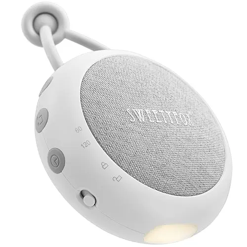 sweety fox white noise machine baby weiß