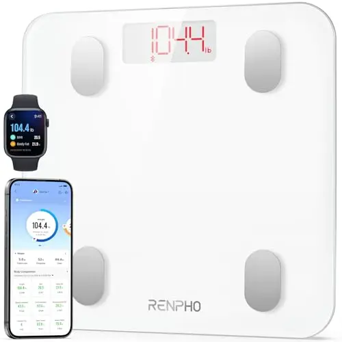 renpho bluetooth körperfettwaage digital