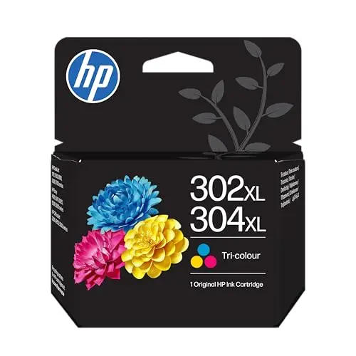 HP 302XL/304XL Tri-Color Original Druckerpatrone Farbe mit hoher Reichweite Envy 4525 4520 5030 5010 5020 Officejet 3830 3831 Deskjet 2620 2630 3630 3636 3720 3730 3750 3760