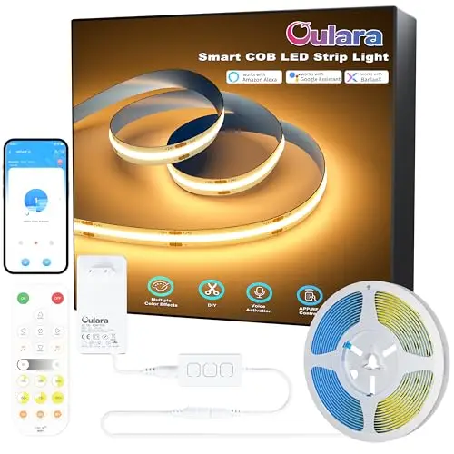 oulara wifi cob led streifen 10m