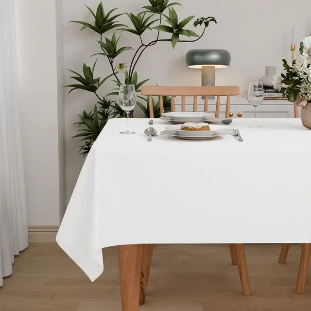 kmhesvi tischdecke 240x150cm polyester