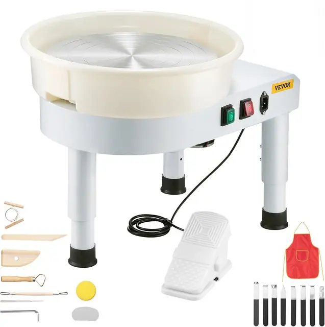 vevor töpferscheibe 450 w 35 cm