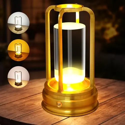 kangtaixin golden led akku tischlampe