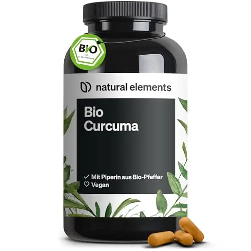 natural elements Bio Curcuma 240 Kapseln