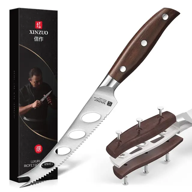 xinzuo b35 käsemesser 13cm edelstahl